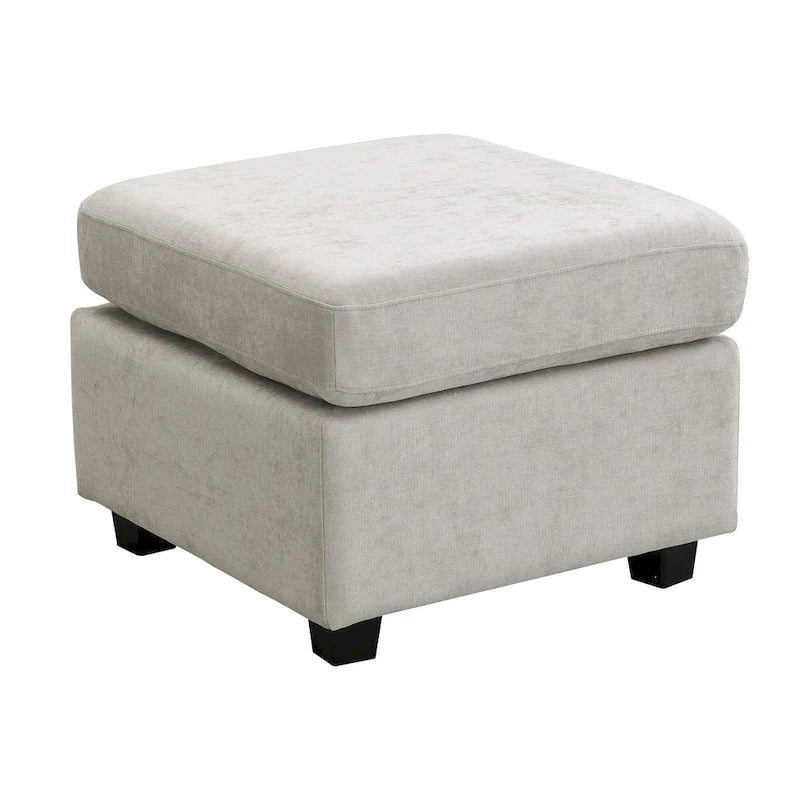 103 Sectional Sofa Couch Sofa Bed U-shaped Sofa with Two Movable Ottoman and Three USB Ports