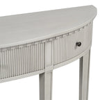 U-Style Distinctive Features of Pine Veneer Console Table