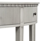 U-Style Distinctive Features of Pine Veneer Console Table