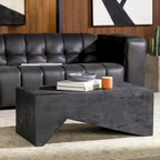 Modern Wood Coffee Table - Black