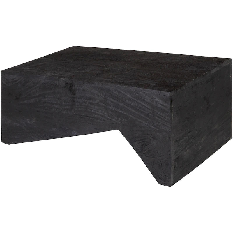 Modern Wood Coffee Table - Black