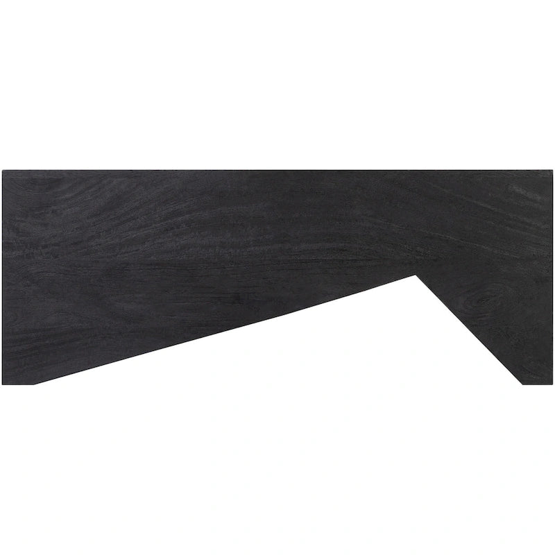 Modern Wood Coffee Table - Black