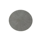 31.5 Farmhouse Round Coffee Table with 2-Tier Storage & Metal Leg