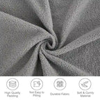 133 Lamb Velvet Convertible Sleeper Sofa with 7 Pillows (3 Back + 4 Throw), Foldable Gaming Bed Design