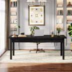 62.9 Inches Computer Desk, Large Executive Office Desk for Home Office