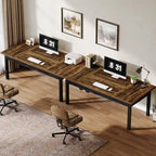 62.9 Inches Computer Desk, Large Executive Office Desk for Home Office