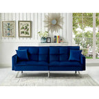 Velvet Sleeper Sofa Bed - 7 Colors - Convertible Couch for Living Room