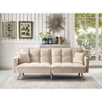 Velvet Sleeper Sofa Bed - 7 Colors - Convertible Couch for Living Room