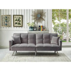 Velvet Sleeper Sofa Bed - 7 Colors - Convertible Couch for Living Room