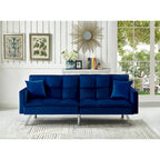 Velvet Sleeper Sofa Bed - 7 Colors - Convertible Couch for Living Room