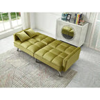 Velvet Sleeper Sofa Bed - 7 Colors - Convertible Couch for Living Room