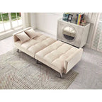 Velvet Sleeper Sofa Bed - 7 Colors - Convertible Couch for Living Room