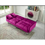 Velvet Sleeper Sofa Bed - 7 Colors - Convertible Couch for Living Room