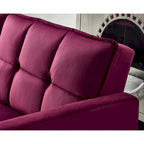 Velvet Sleeper Sofa Bed - 7 Colors - Convertible Couch for Living Room