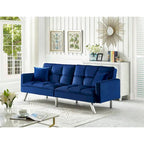 Velvet Sleeper Sofa Bed - 7 Colors - Convertible Couch for Living Room