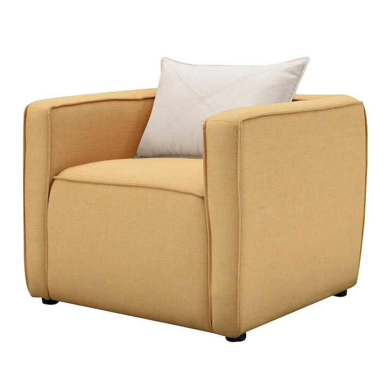 Modern upholstered lounge chair