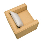 Modern upholstered lounge chair