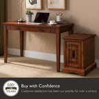 Mission Cabinet End Table - Solid Wood Side Table