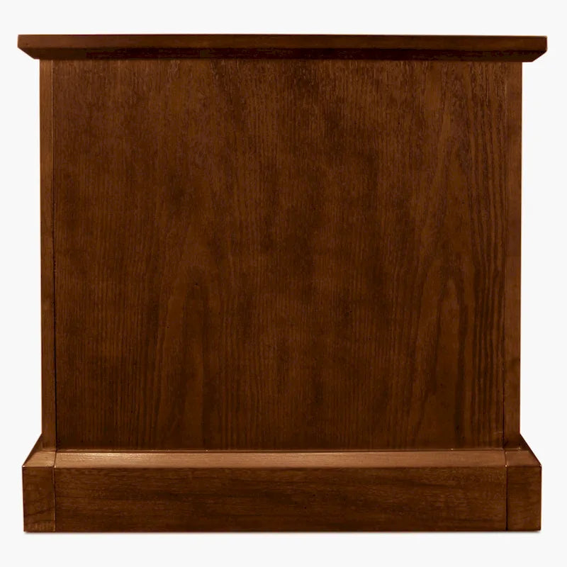 Mission Cabinet End Table - Solid Wood Side Table