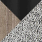 30" Fixed-Height Bar Stool with Bent Wood Legs (Set of 2) - Multiple Colors