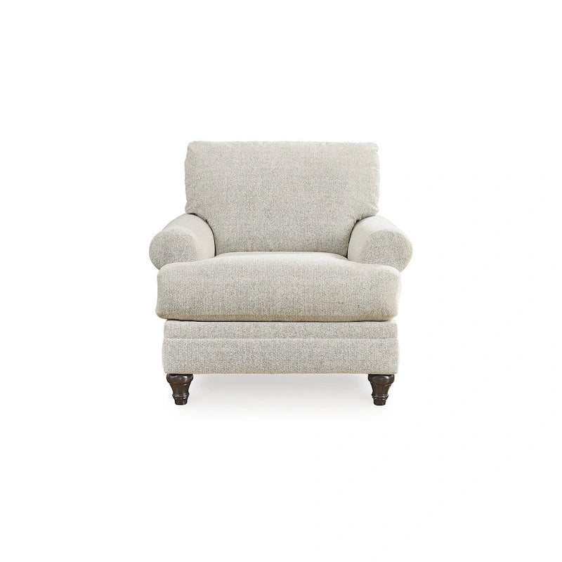 Beige Transitional Chair - Single Seat