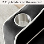 Velvet Convertible Single Sofa Chair Bed With Adjustable Backrest And Storage Pocket