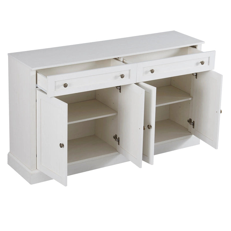 Storage Buffet Cabinet with 2 Drawers - N/A