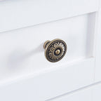 Storage Buffet Cabinet with 2 Drawers - N/A