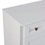 Storage Buffet Cabinet with 2 Drawers - N/A