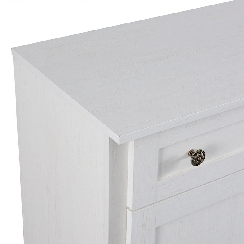 Storage Buffet Cabinet with 2 Drawers - N/A