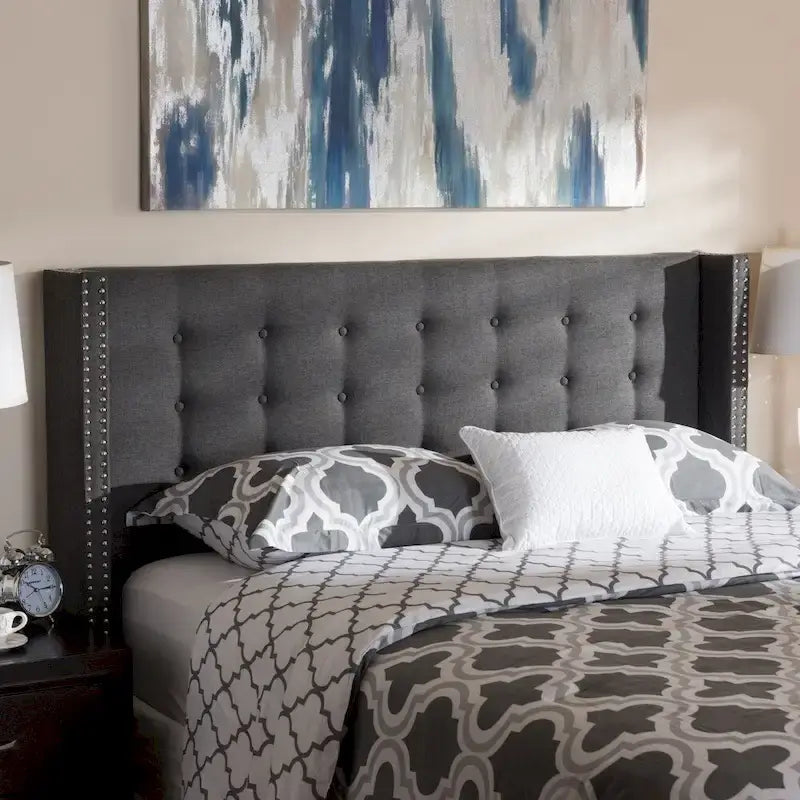 Contemporary Fabric Headboard by Baxton Studio