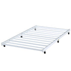 Classic Open Frame Metal Daybed with Trundle,Twin Size