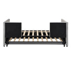 Twin Size Upholstered daybed with Extendable Trundle