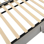 Twin Size Upholstered daybed with Extendable Trundle