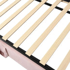 Twin Size Upholstered daybed with Extendable Trundle