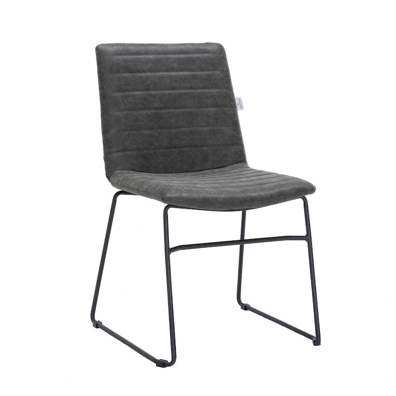 Leather Polyester Office Chair with Stainless Steel Base Series