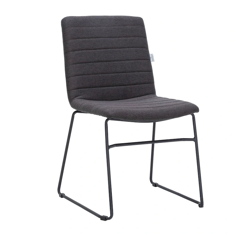 Leather Polyester Office Chair with Stainless Steel Base Series