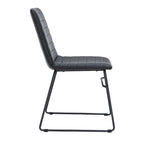 Leather Polyester Office Chair with Stainless Steel Base Series