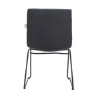 Leather Polyester Office Chair with Stainless Steel Base Series