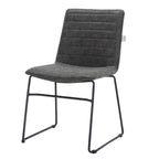 Leather Polyester Office Chair with Stainless Steel Base Series