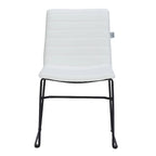 Leather Polyester Office Chair with Stainless Steel Base Series