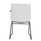 Leather Polyester Office Chair with Stainless Steel Base Series