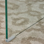 12mm Modern Tempered Glass Coffee Table for Living Room